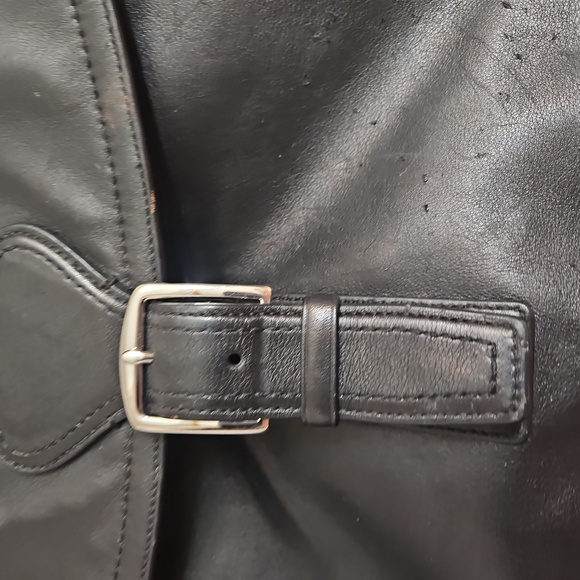 Coach Vintage Black Leather Brifcase - Picture 3 of 16